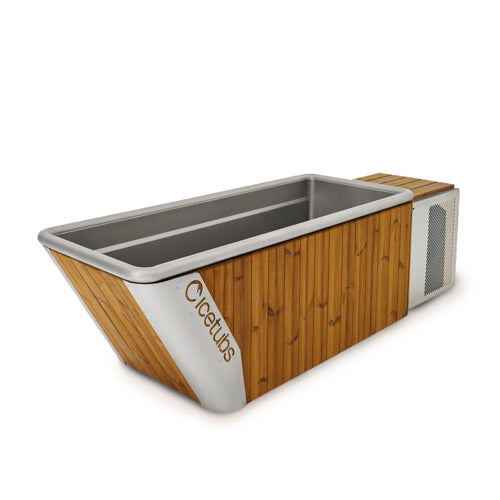 Icetubs IceBath XL Hot & Cold Plunge – Thermowood & Stainless Steel Icetubs