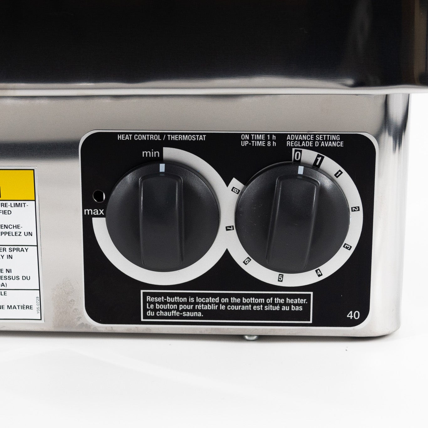 Harvia KIP 6 kW Electric Sauna Heater 240V with Built In Controls