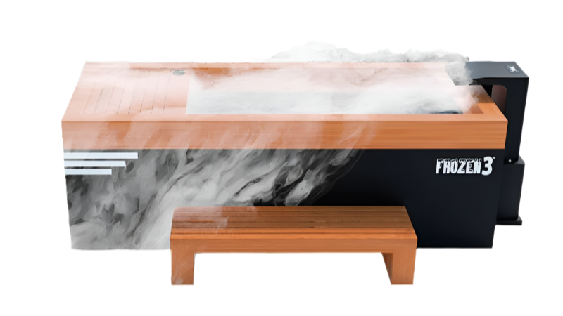 Medical Frozen 3 Cold Plunge – Steam-Ready Recovery Ice Bath