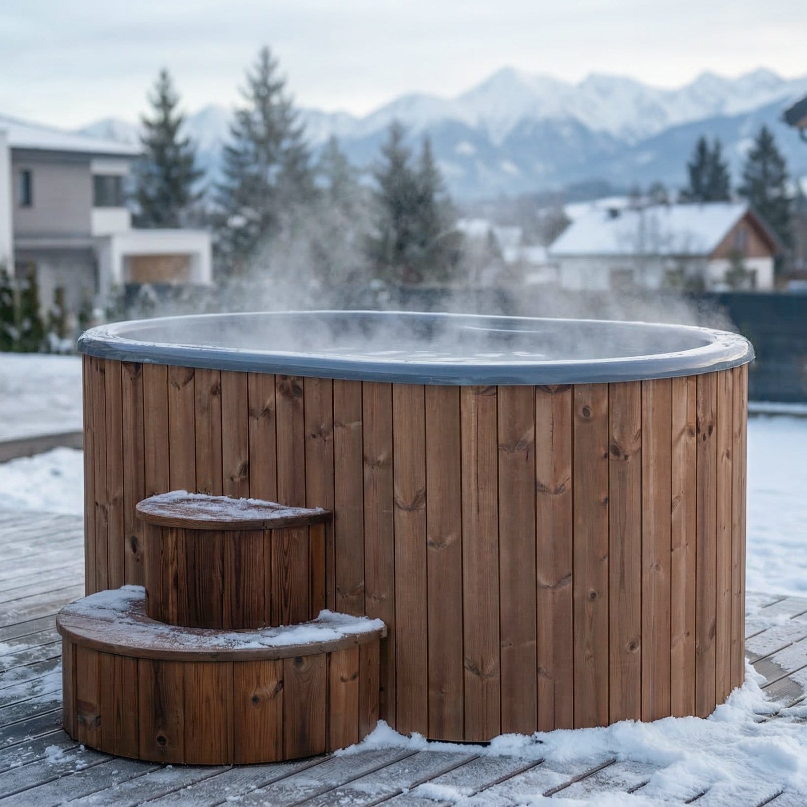 SaunaLife S2N 2-Person Cold Plunge & Hot Immersion Tub SaunaLife