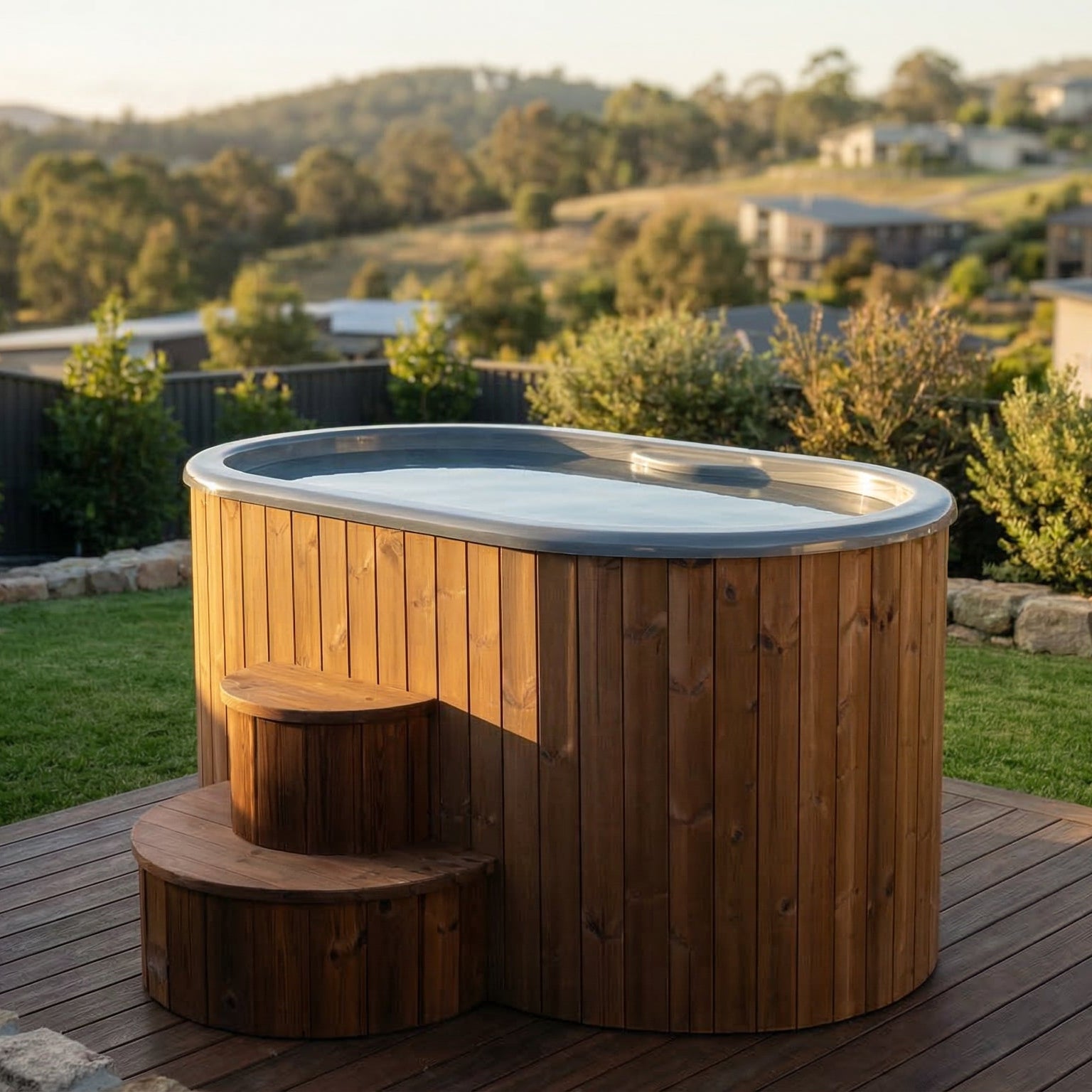 SaunaLife S2N 2-Person Cold Plunge & Hot Immersion Tub SaunaLife