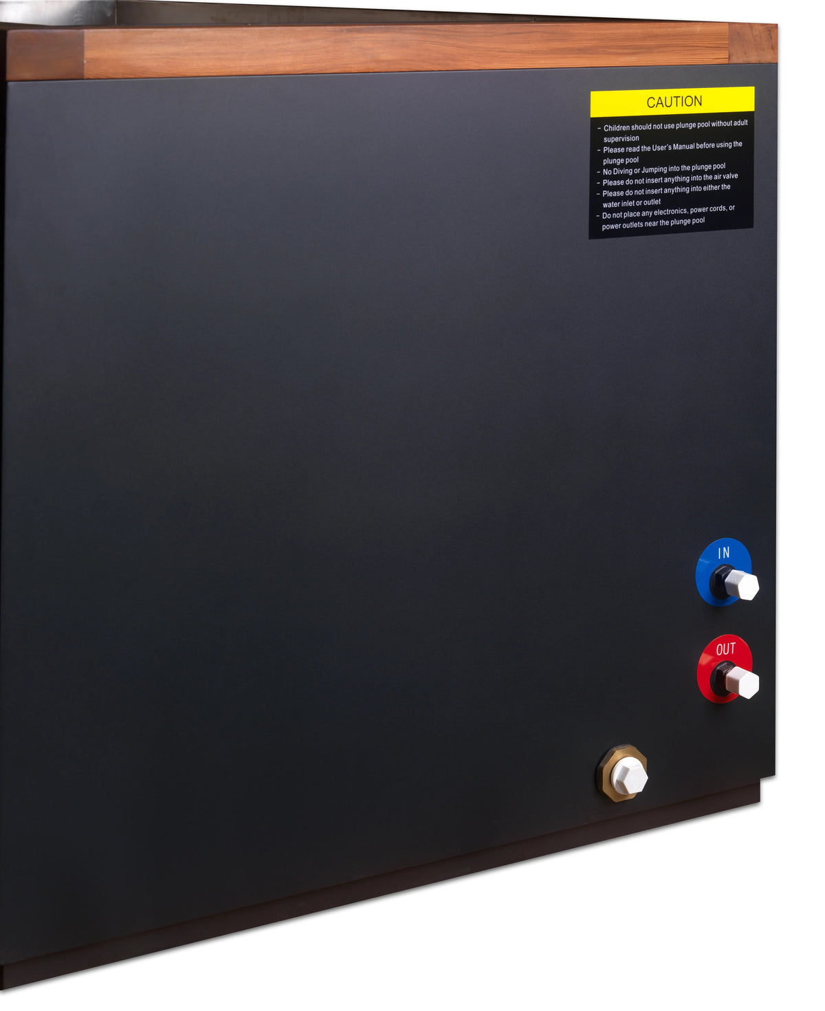 Dynamic Cold Therapy "CUBO" DCT-S-050-PL-34 Plastic Cold Plunge Tub Dynamic Saunas