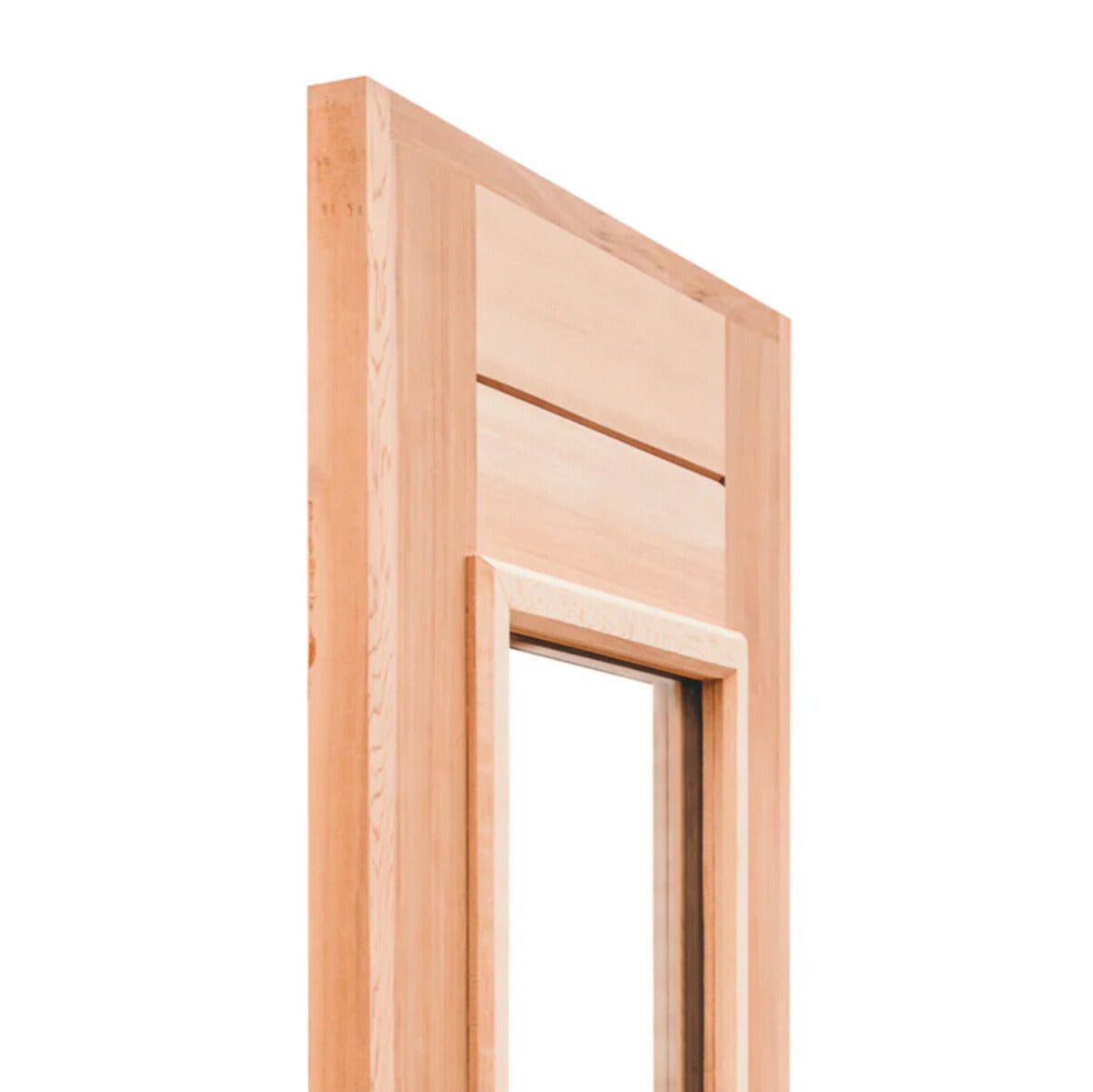 Cedar Sauna Door – 24×80 Premium Western Red Cedar – A high-quality sauna door crafted from durable Western Red Cedar, designed for superior heat resistance and longevity.