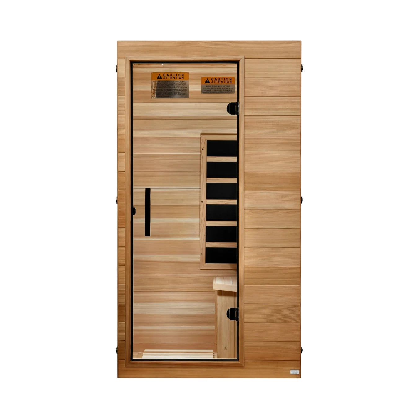 Dynamic Sicily 1-Person Compact Ultra Low EMF FAR Infrared Sauna Dynamic Saunas
