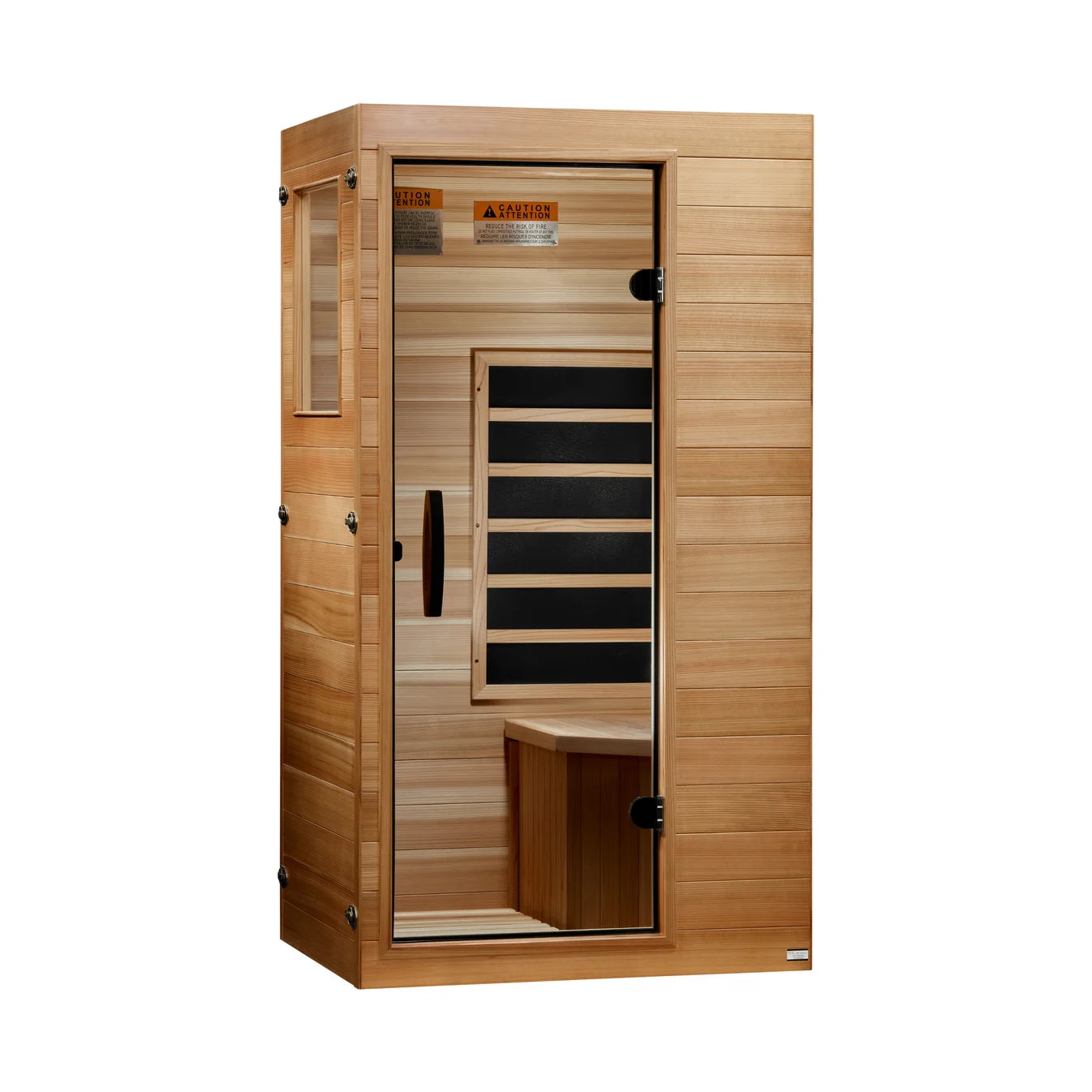 Dynamic Sicily 1-Person Compact Ultra Low EMF FAR Infrared Sauna Dynamic Saunas
