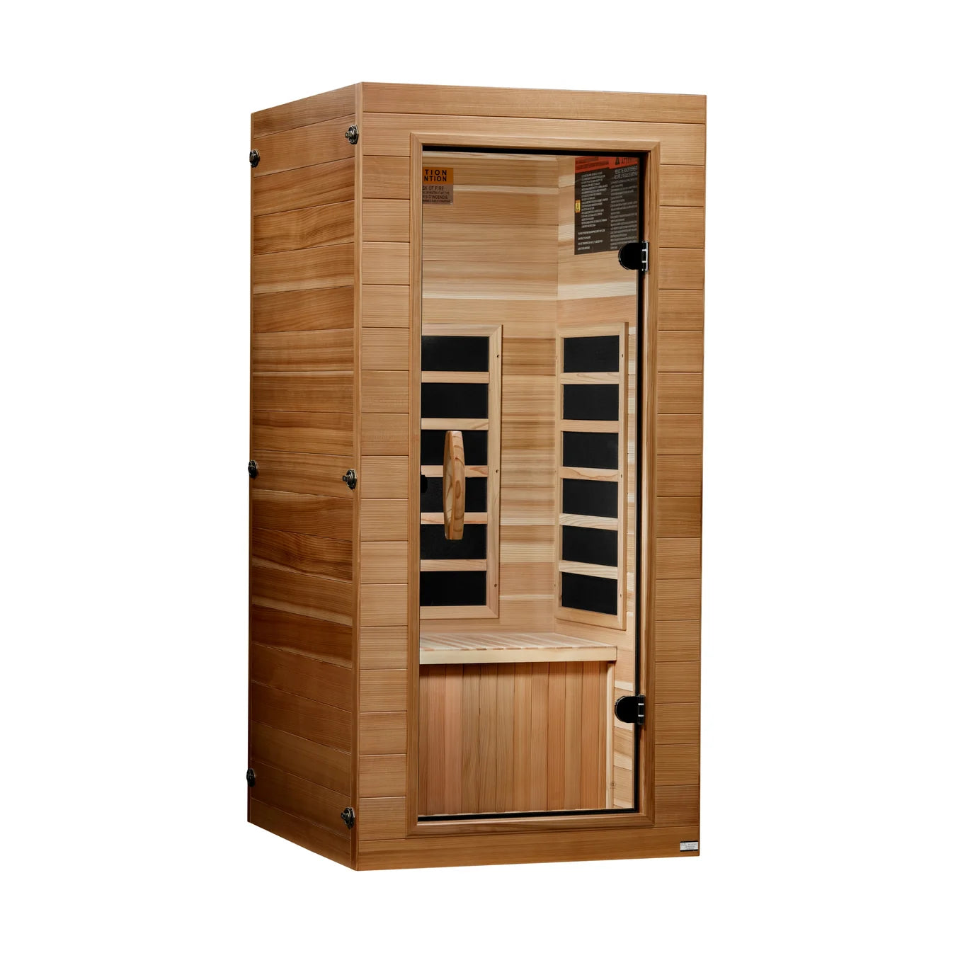 Dynamic Vero 1-Person Compact Ultra Low EMF FAR Infrared Sauna Dynamic Saunas