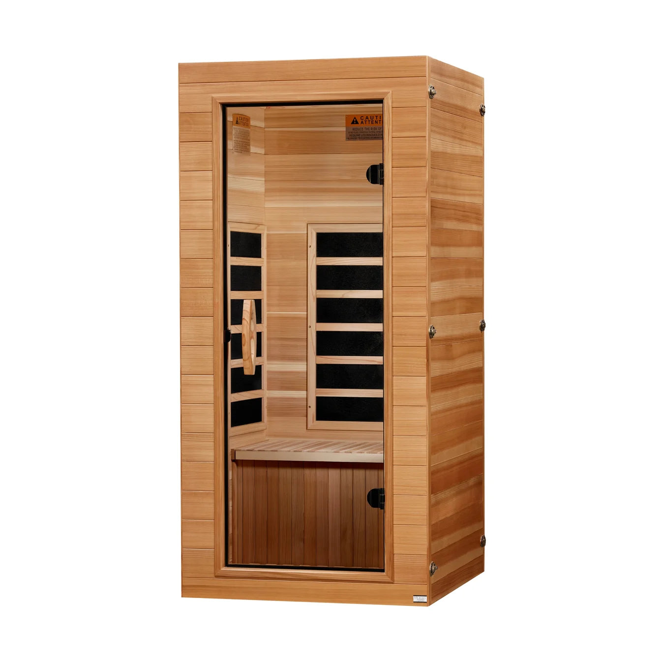 Dynamic Vero 1-Person Compact Ultra Low EMF FAR Infrared Sauna Dynamic Saunas