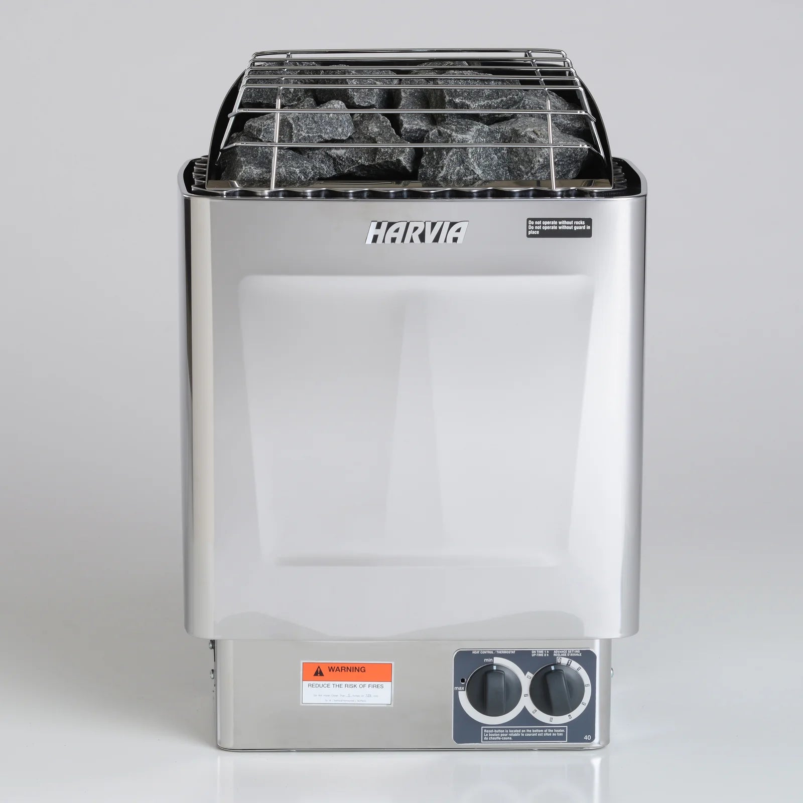 Harvia KIP 8 kW Electric Sauna Heater 240V with Built In Controls