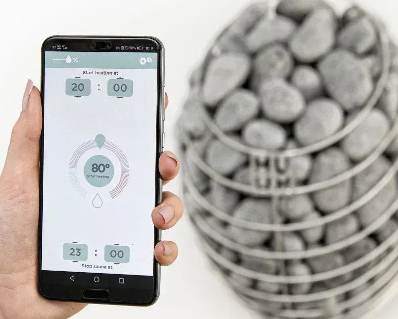 HUUM UKU Wi Fi Thermo Ash Wood Sauna Control - Sauna Luxuries