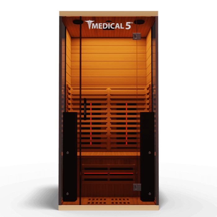 Medical 5 Ultra Full Spectrum Infrared Sauna | 1-Person - Sauna Luxuries