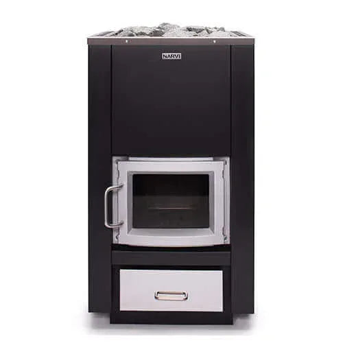 Narvi 30 Large Wood Burning Sauna Stove - Sauna Luxuries