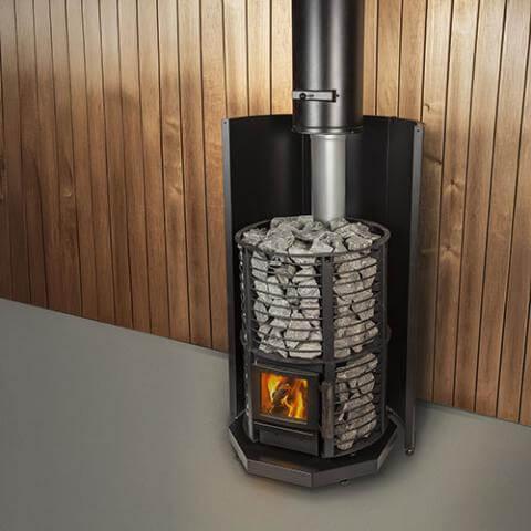 Narvi Inari Plus Wood-Burning Sauna Stove - Sauna Luxuries