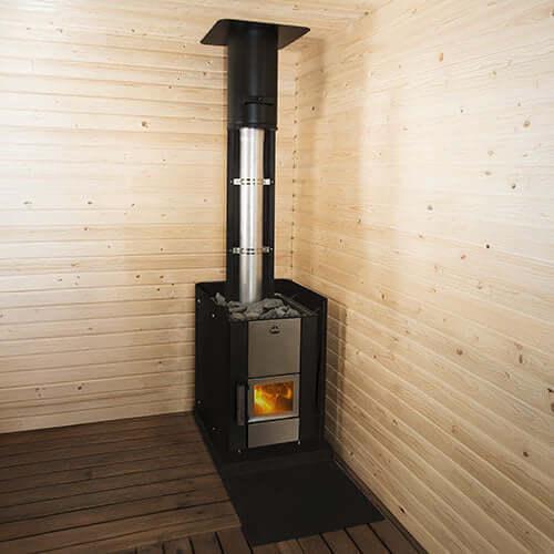 Narvi Kuru 16 kW Wood Burning Sauna Stove - Sauna Luxuries