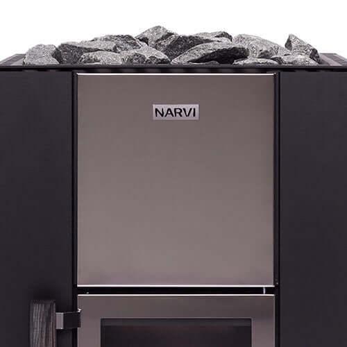Narvi Kuru 16 kW Wood Burning Sauna Stove - Sauna Luxuries