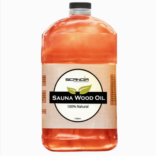 Scandia Sauna Wood Oil – 100% Natural Protection – Premium sauna wood oil crafted from natural ingredients to preserve and protect sauna wood from moisture, heat, and wear.